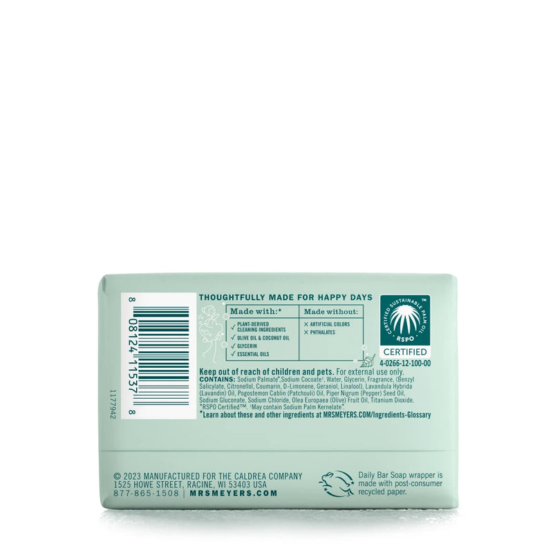 Mrs. Meyer's Birchwood Daily Bar Soap